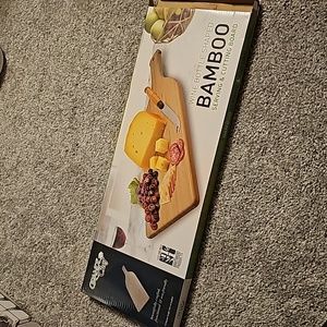 🖤❤️Bamboo Serving/Cutting Board #YY